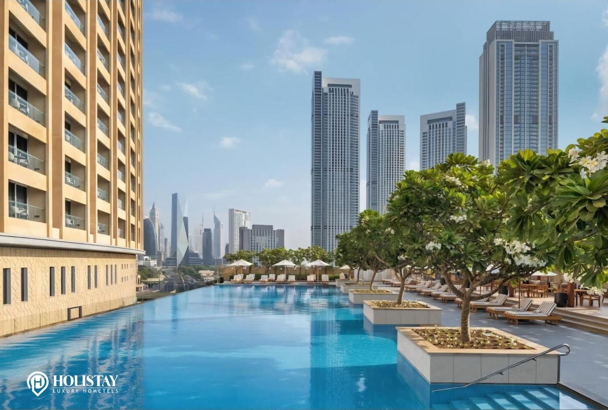 Holistay Luxury Homes - Burj Khalifa View - Direct Access Dubai Mall Eksteriør bilde