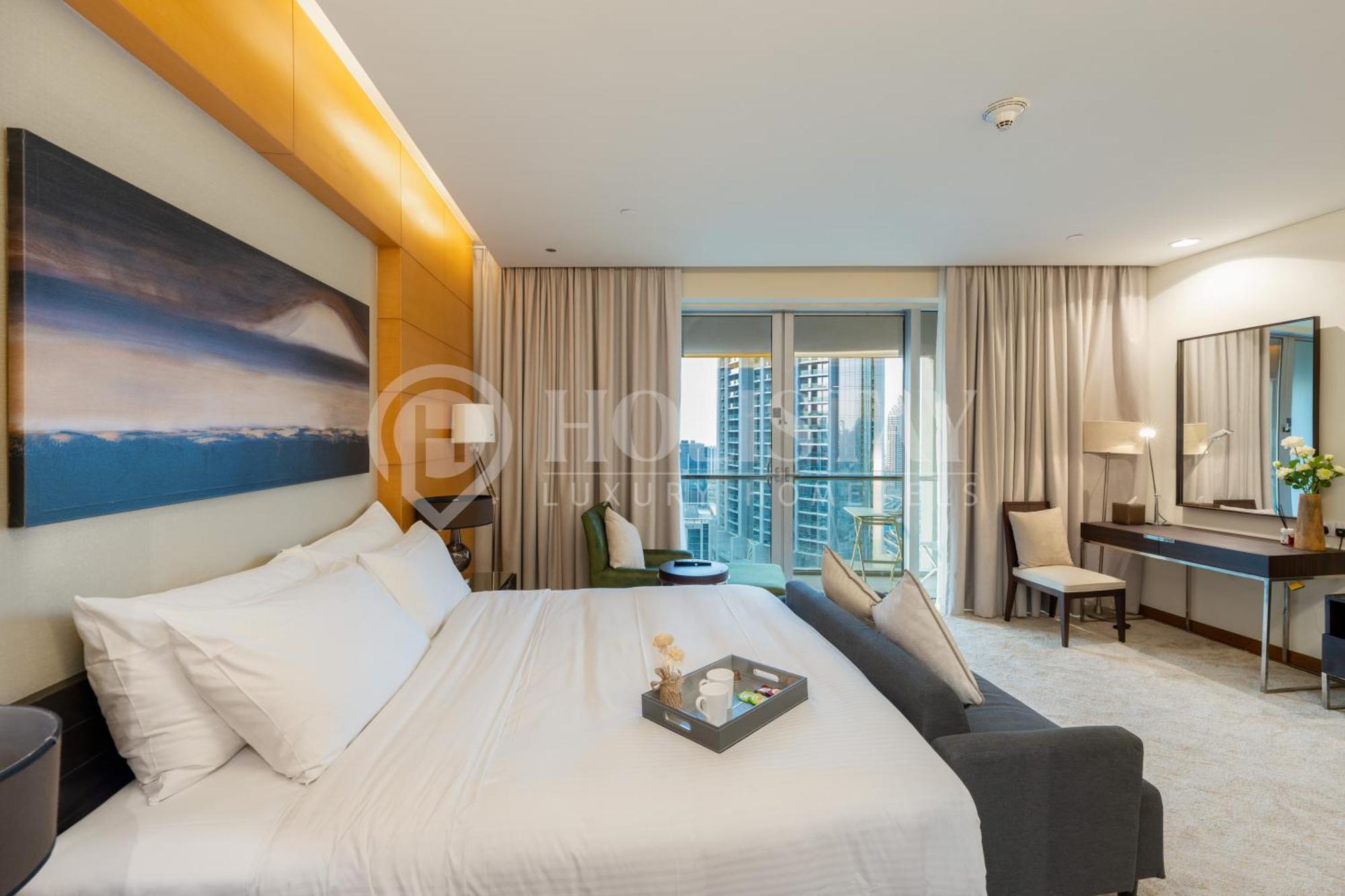 Holistay Luxury Homes - Burj Khalifa View - Direct Access Dubai Mall Eksteriør bilde