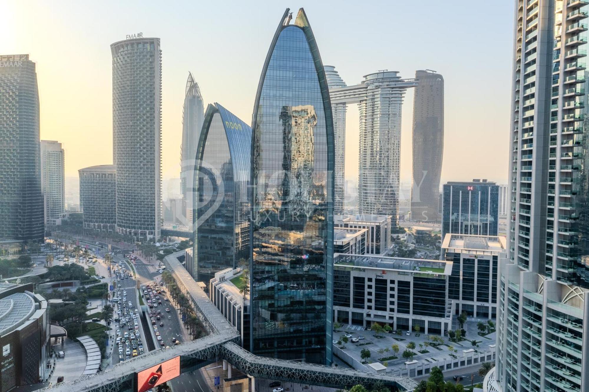 Holistay Luxury Homes - Burj Khalifa View - Direct Access Dubai Mall Eksteriør bilde