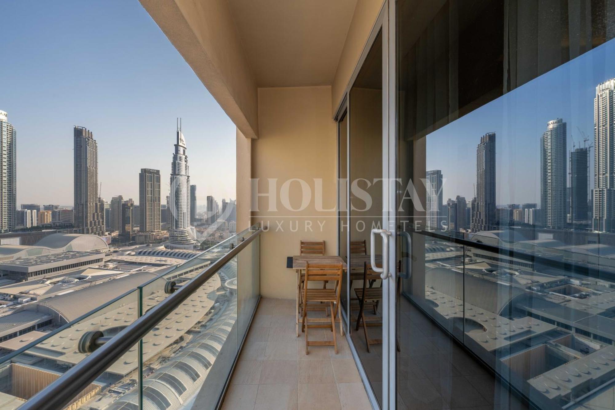 Holistay Luxury Homes - Burj Khalifa View - Direct Access Dubai Mall Eksteriør bilde