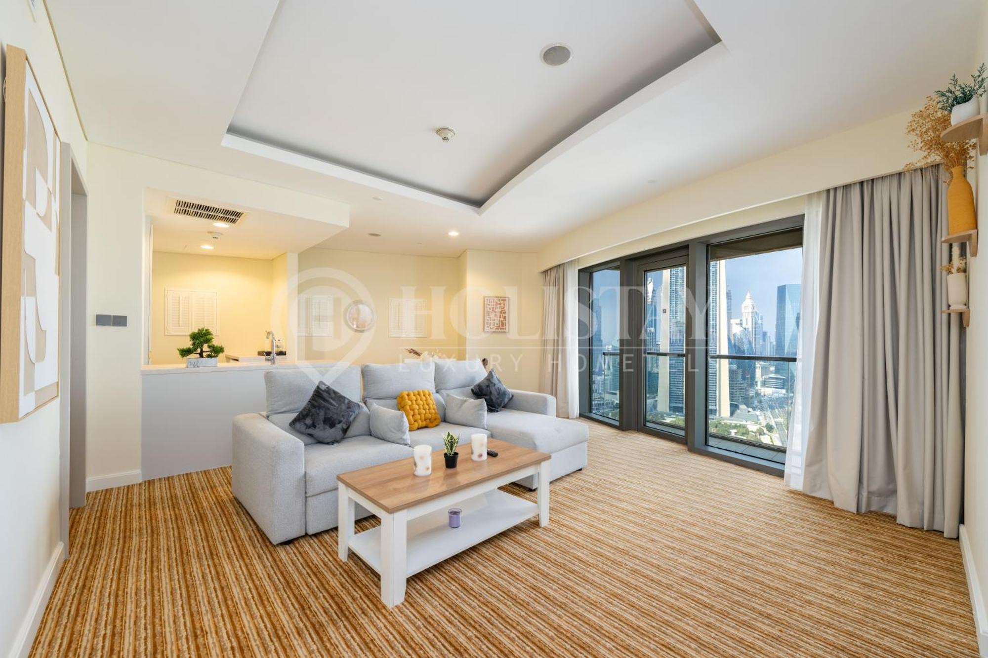 Holistay Luxury Homes - Burj Khalifa View - Direct Access Dubai Mall Eksteriør bilde