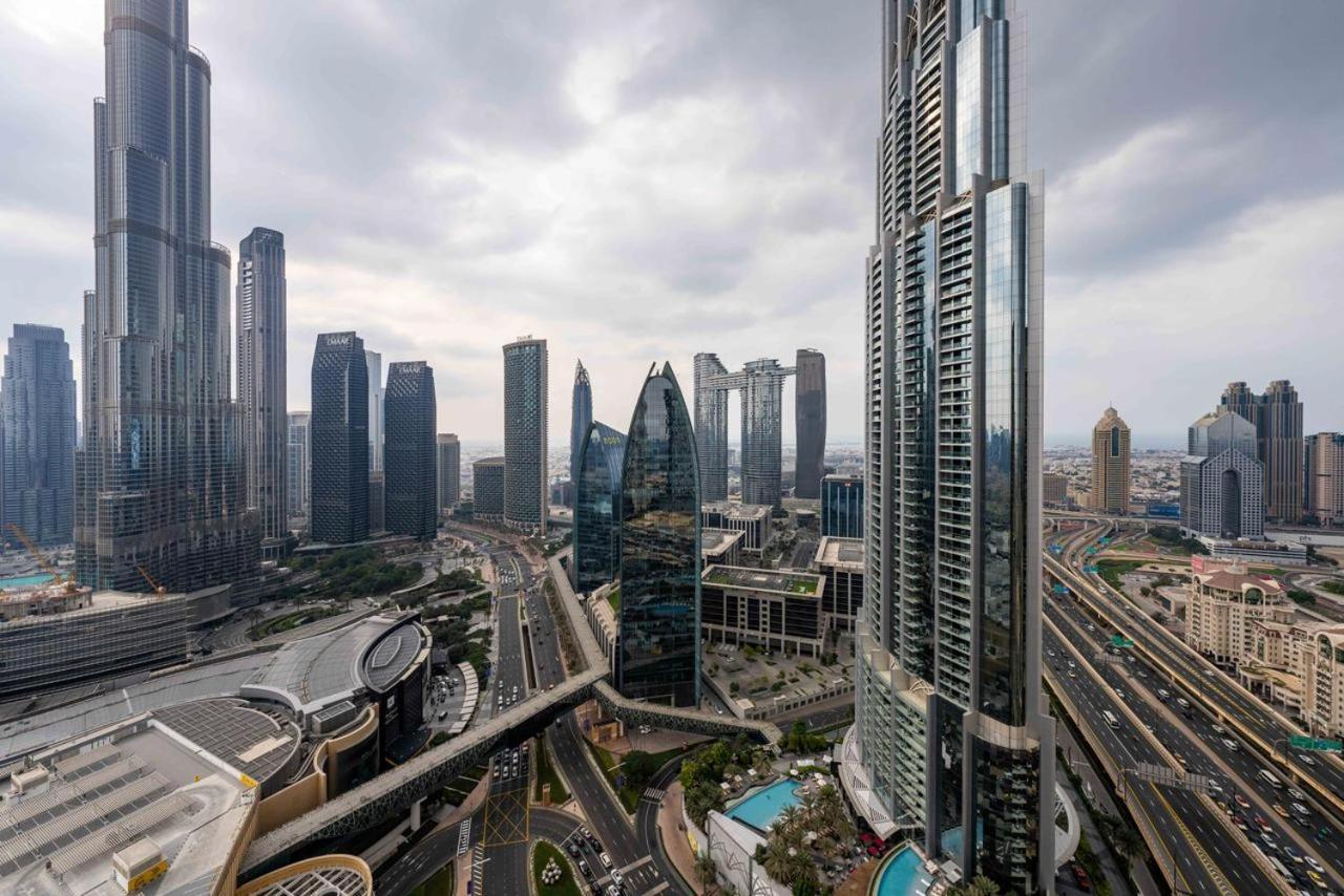 Holistay Luxury Homes - Burj Khalifa View - Direct Access Dubai Mall Eksteriør bilde